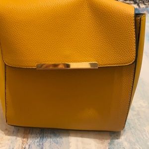 Stylish compatible yellow/gold bag
